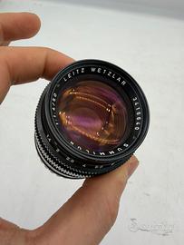 Obiettivo Leica M Summilux 50mm 1.4 nero vintage