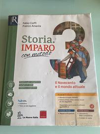 Libro storia imparo con metodo