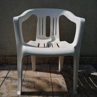 poltrona in plastica