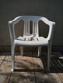 poltrona in plastica