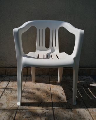 poltrona in plastica