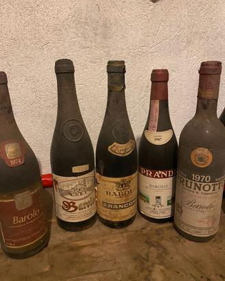Collezione Barolo d’epoca anni ’60–’80