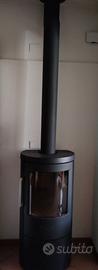 Stufa a legna HWUAM 3640 misure 55/116/45