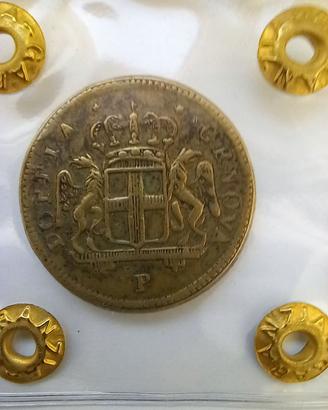 RARO peso monetale 1793/1797 REPUBBLICA DI GENOVA