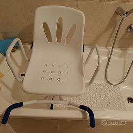 sedile girevole per vasca da bagno