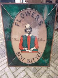 Quadro vetro e ottone per locale