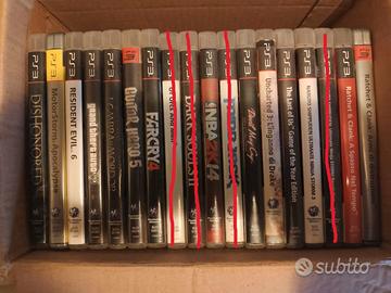 Giochi ps3, ps2, pc funzionanti + ps2