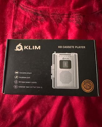 Lettore Cassette KLIM K8: Radio AM/FM e USB