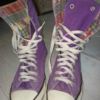 converse all star n 38,5 viola stivaletto