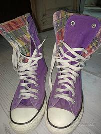 converse all star n 38,5 viola stivaletto