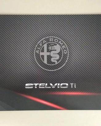 Depliant brochure Alfa Romeo Stelvio TI - 2019