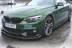 SPOILER LIP PER BMW F32 F33 F36 PACCHETTO M NERO O