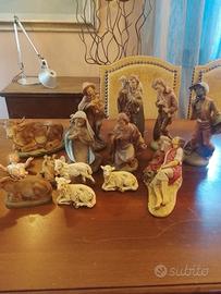 statuette presepe vintage made in italy