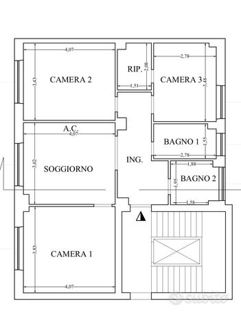 LARGO PRENESTE . APPARTAMENTO 90mq RISTRUTTURATO