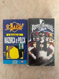 2 VHS Power Rangers Film (1995) Mazurca e Polca