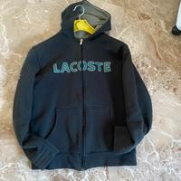 Felpa lacoste nera tg l