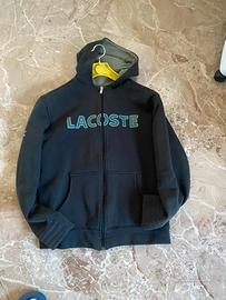 Felpa lacoste nera tg l
