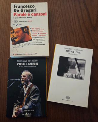 Cofanetto libro e DVD Francesco de Gregori