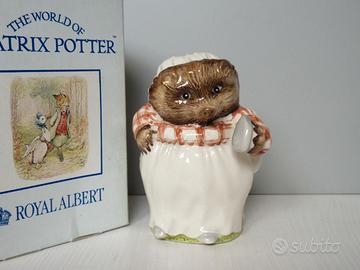 Statuetta Riccio Beatrix Potter. Roayal Albert