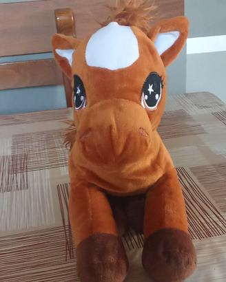 peluche  a forma di cavallo 