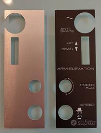 Pannello comandi Giradischi Pioneer PL-516X.