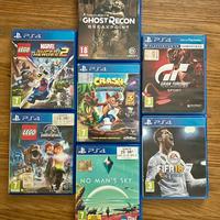 Giochi ps4 Ghost Breakpoint Gran Turismo Fifa Lego