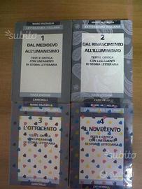 Letteratura Italiana 1-2-3-4