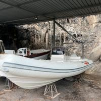 Gommone selva 6,40 con motore 115 hp selva/yamaha