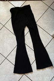 Pantaloni Lunghi Attillati Baddie Style 🖤💅