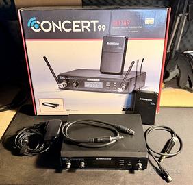 Sistema wireless chitarra Samson Concert 99