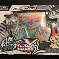 Pokemon Luce Nera & Fuoco Bianco Victini Promo