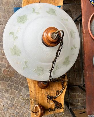 Lampada a sospensione vintage