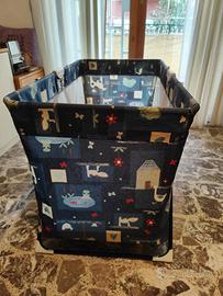 LETTINO RICHIUDIBILE CON BASE IN LEGNO