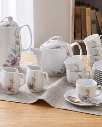 Servizio da the  in Porcellana – Set Completo