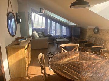 Attico panoramico ristrutturato