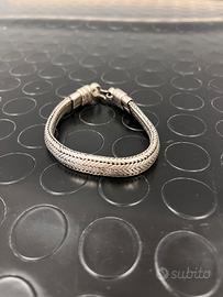Bracciale snake argento