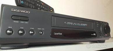 LETTORE VHS VIDEOREGISTRATORE FILM DAEWOO PERFETTO