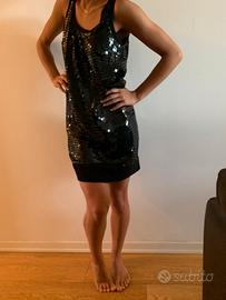 Vestito nero Paiettes 