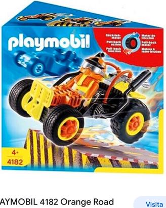 Playmobil macchina salto cod 4182