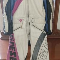 tuta dainese 2 pezzi taglia 52