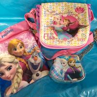 Frozen Anna Elsa lotto 3pz borsellino marsupio