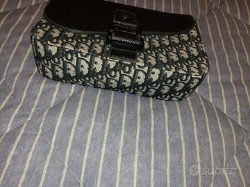 Borsa a tracolla "Dior" mini Saddle con pattina