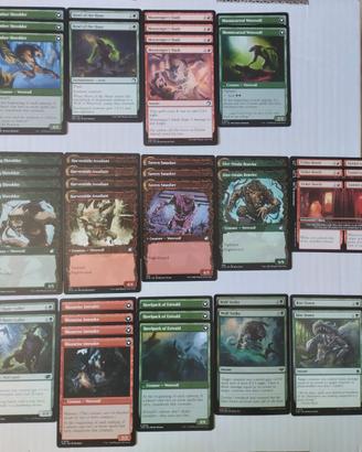 Deck Werewolf Pauper Tribal Stompy Gruul Magic MTG