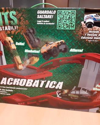 pista macchine con jeep con scatola