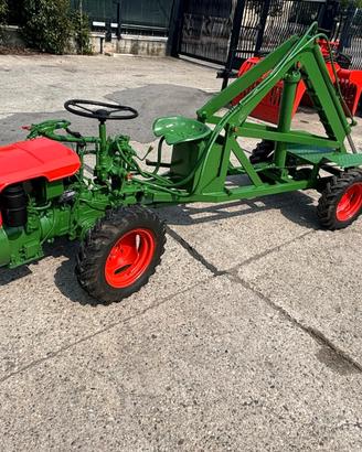 T45 TRATTORINO GOLDONI 4×4 CON GRU IDRAULICO