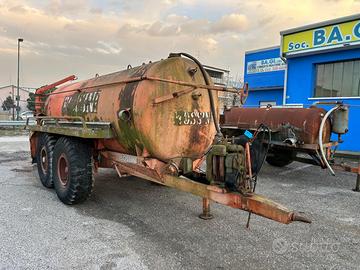 Botte Liquame Bossini 80 q. Targa e libretto