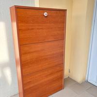 Scarpiera in legno
