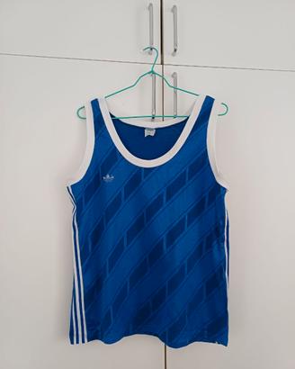 Canottiera Adidas da allenamento vintage, anni 80