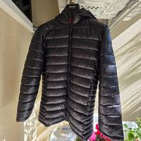 Piumino lungo nero Canadian Peak