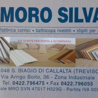 Battiscopa laccato Bianco